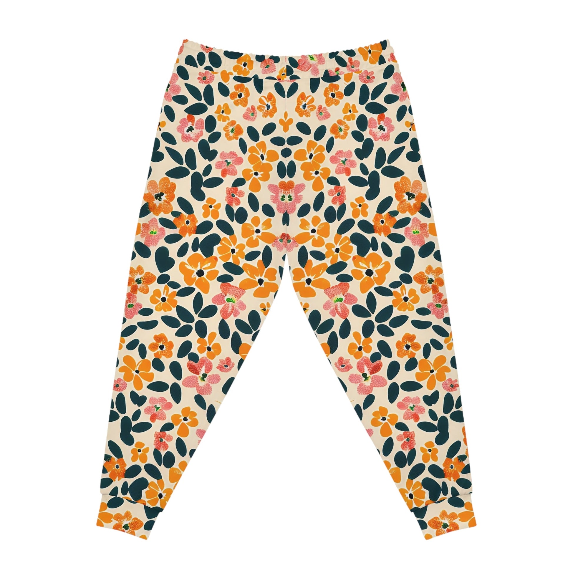 Floral All Over Print Joggers, Artsulli - Art is Long, Life is Short, All Over Prints, , , , , , , 