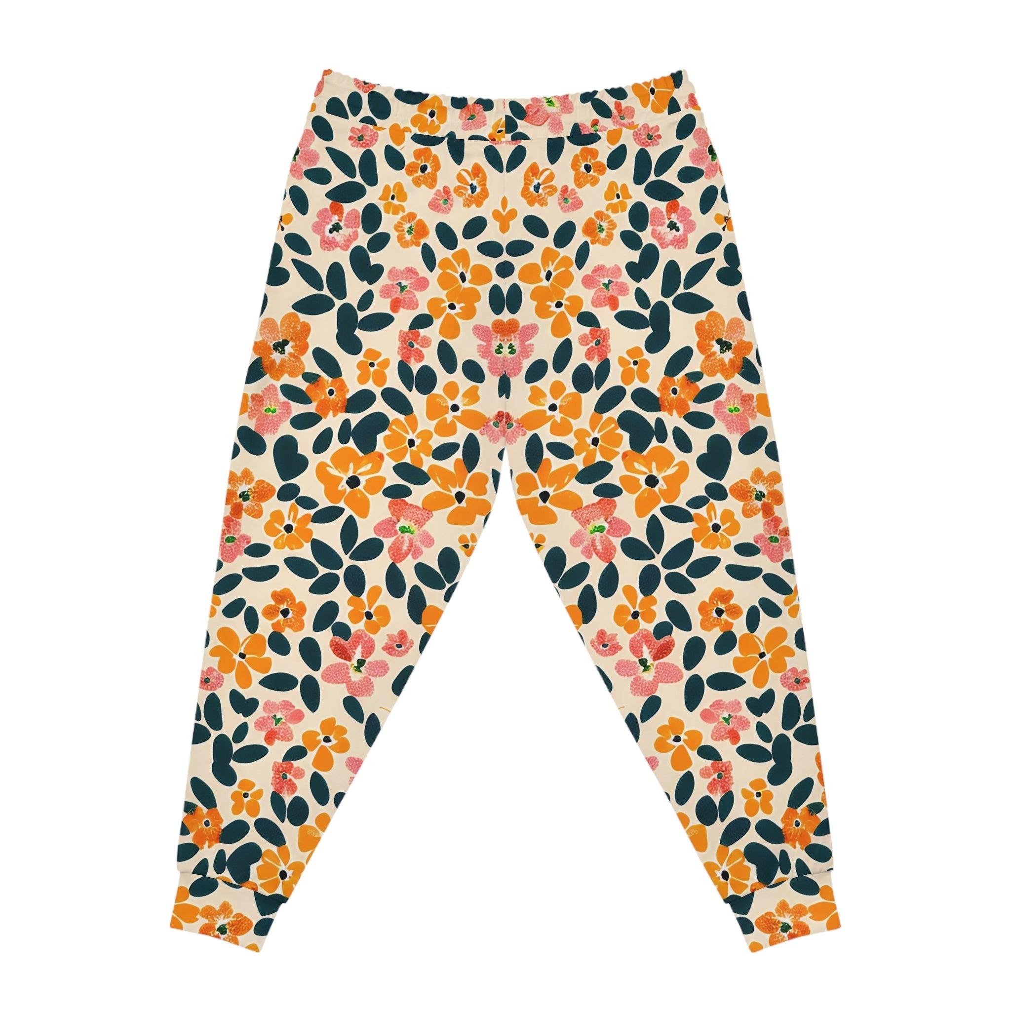 Floral All Over Print Joggers, Artsulli - Art is Long, Life is Short, All Over Prints, , , , , , , 