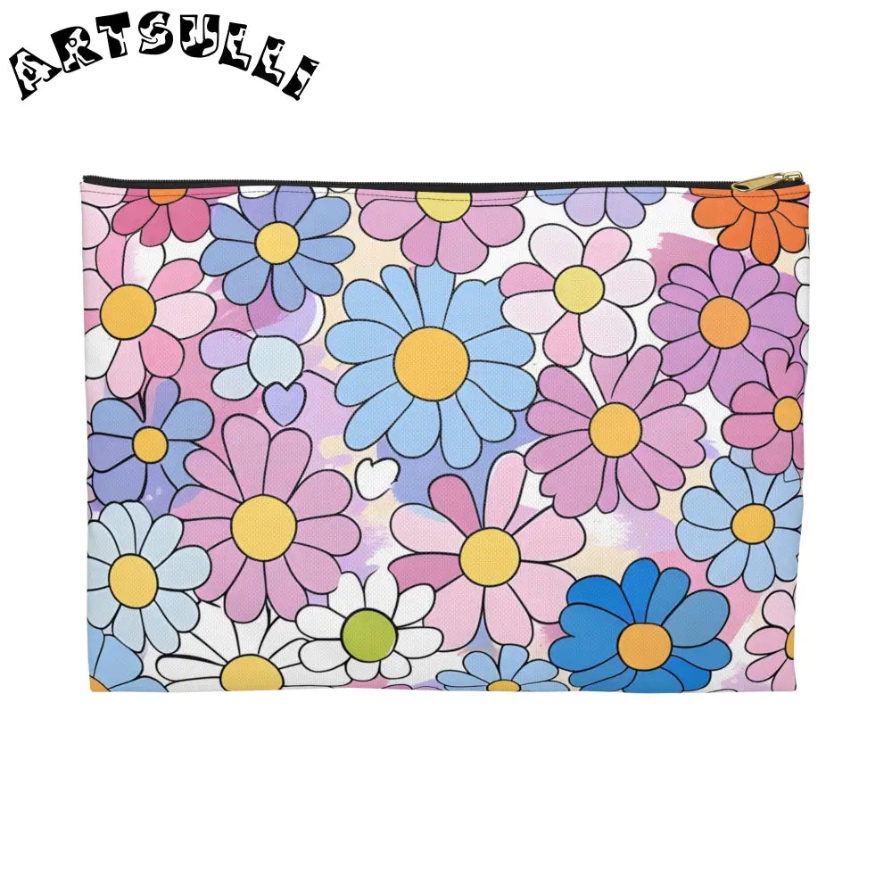 JAKKOUTTHEBXX Floral Artistic Work Illustrated Pouch 2025