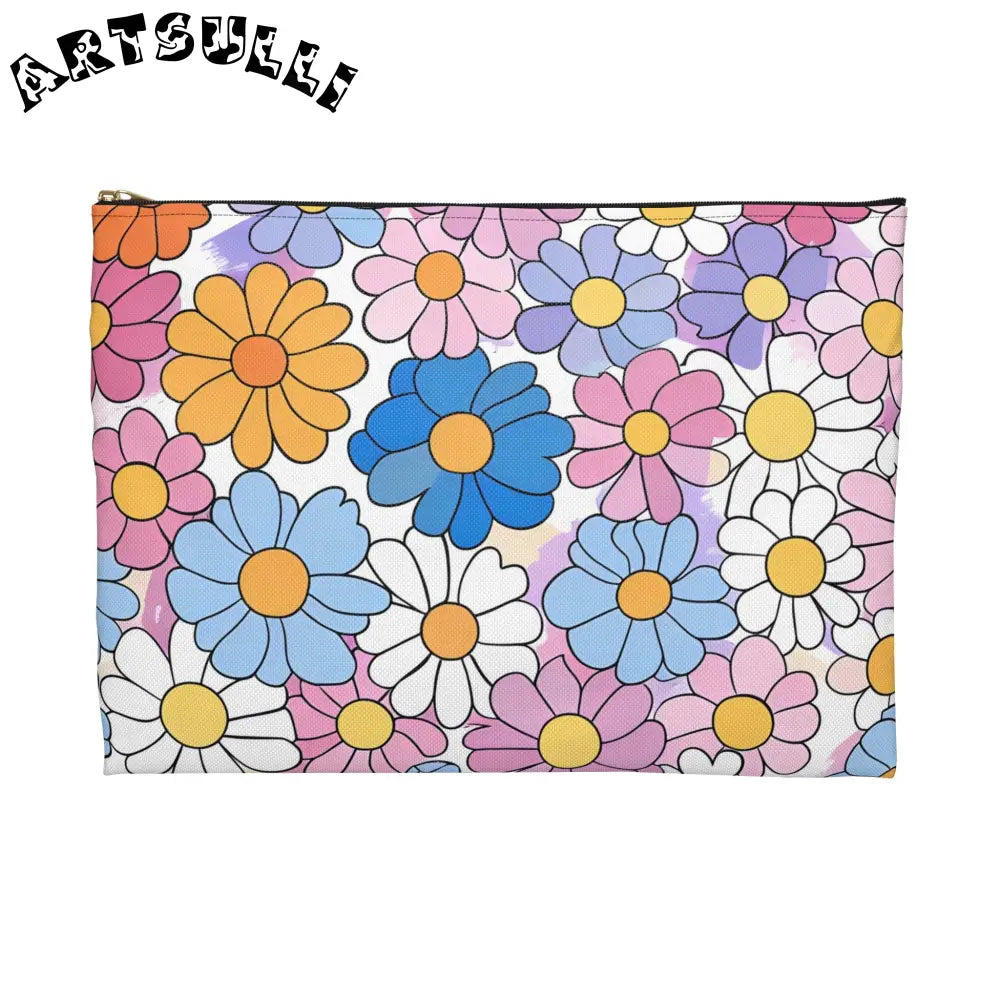JAKKOUTTHEBXX Floral Artistic Work Illustrated Pouch 2025