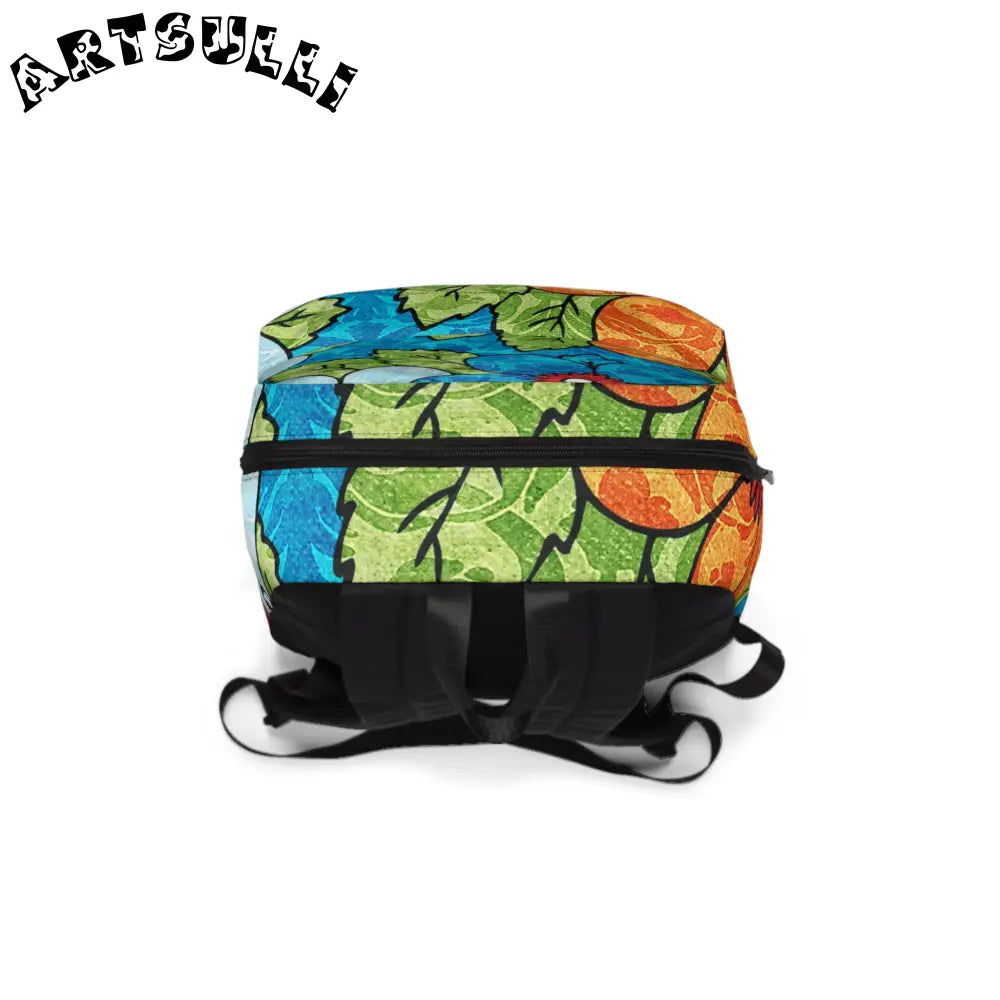JAKKOUTTHEBXX Floral Backpack with Durable Construction 2025