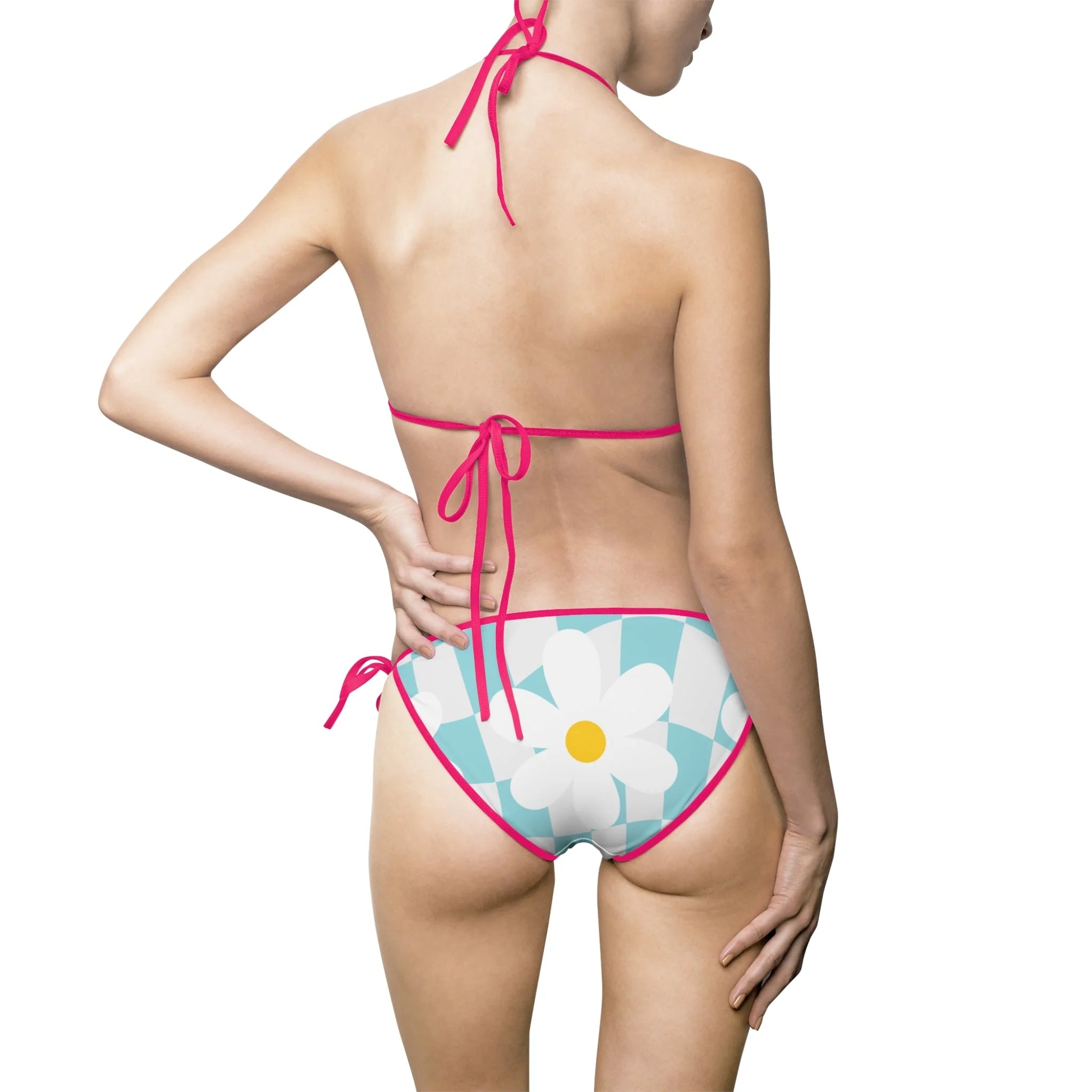 Floral Bikini Swimsuit for Women Displaying Uniqueness, Artsulli - Art is Long, Life is Short, All Over Prints, , , , , , , 