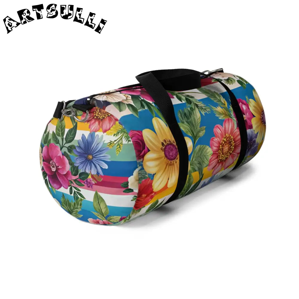 JAKKOUTTHEBXX Floral Duffel Bags for Gym and Travel 2025