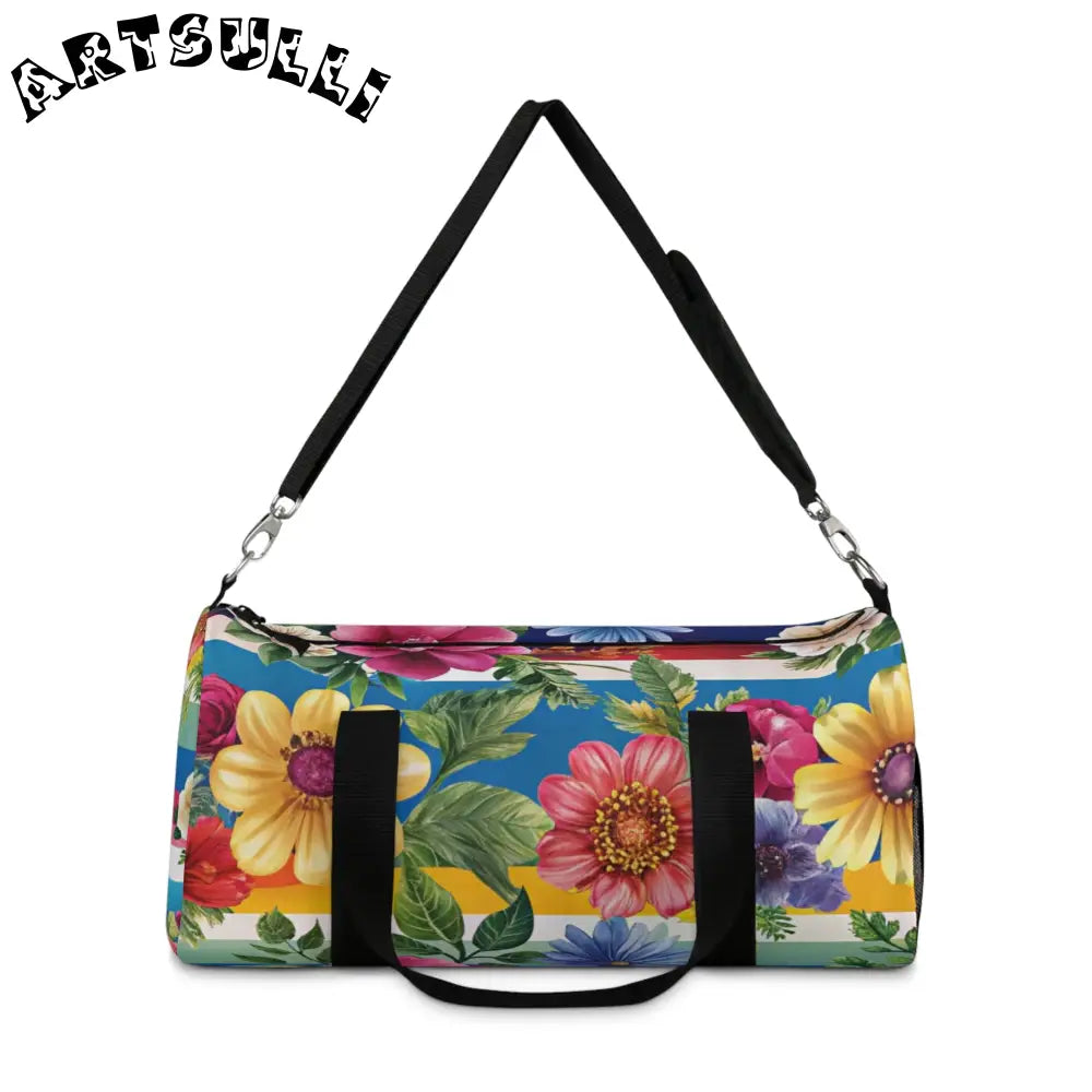 JAKKOUTTHEBXX Floral Duffel Bags for Gym and Travel 2025