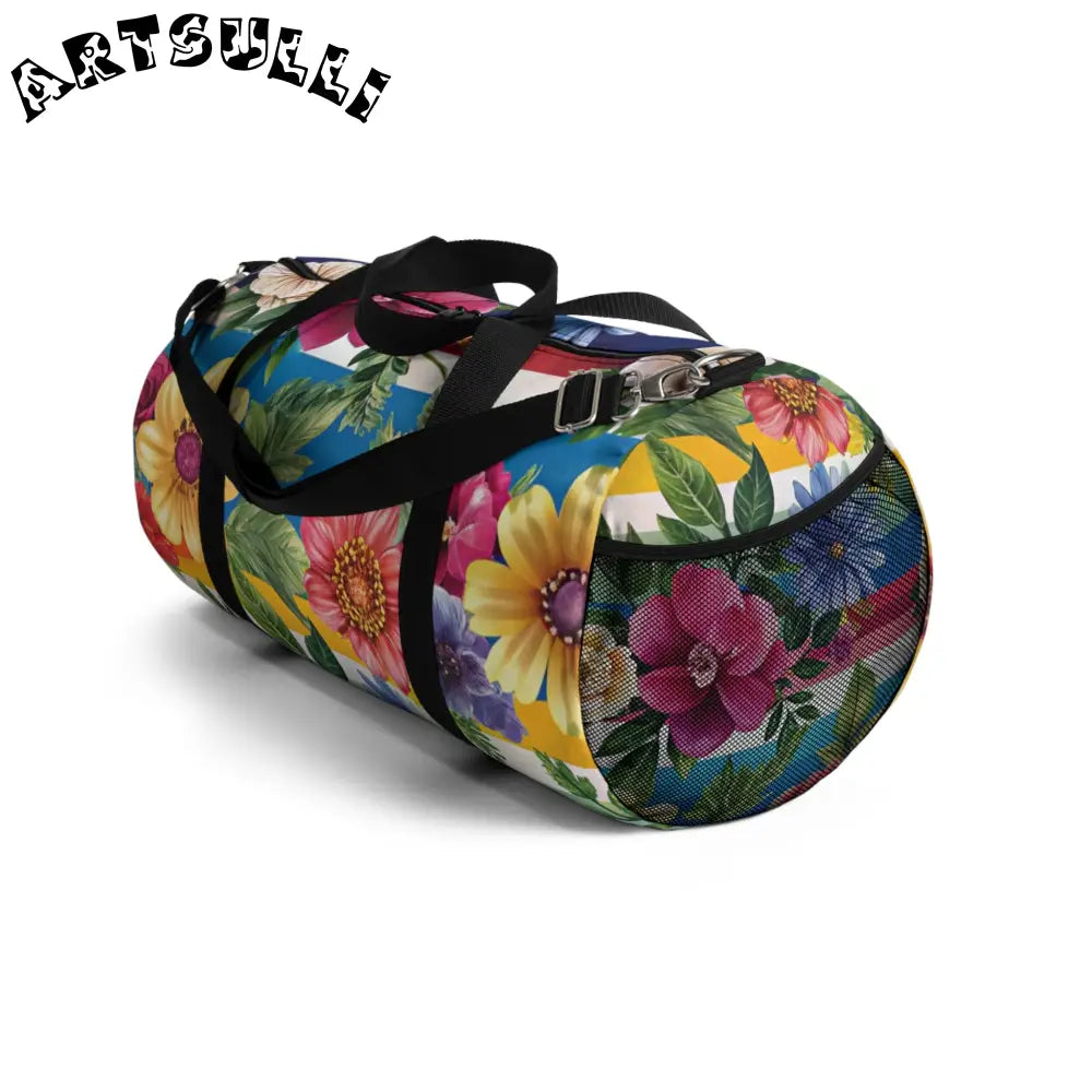 JAKKOUTTHEBXX Floral Duffel Bags for Gym and Travel 2025