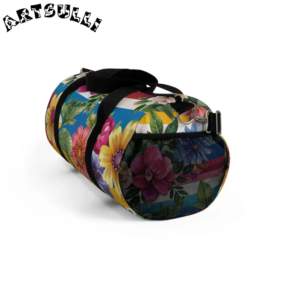 JAKKOUTTHEBXX Floral Duffel Bags for Gym and Travel 2025