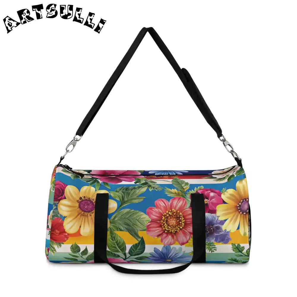 JAKKOUTTHEBXX Floral Duffel Bags for Gym and Travel 2025