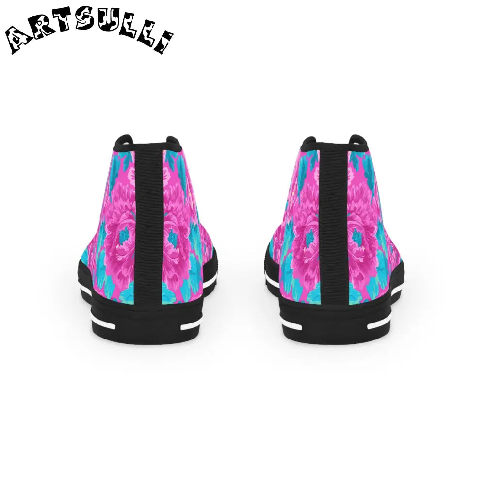 JAKKOUTTHEBXX Floral High Tops with Breathable Polyester Canvas 2025