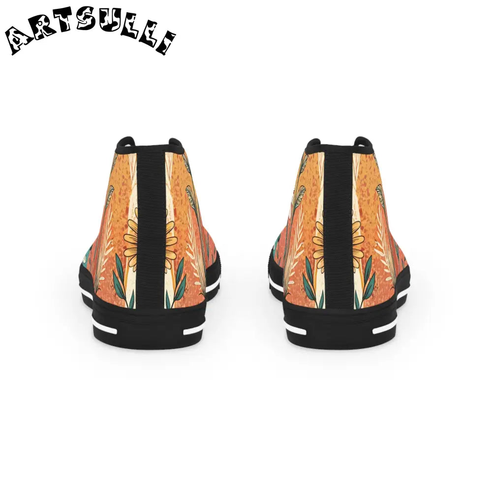 JAKKOUTTHEBXX Floral High Tops with Hi-Poly Deodorant Memory Foam 2025