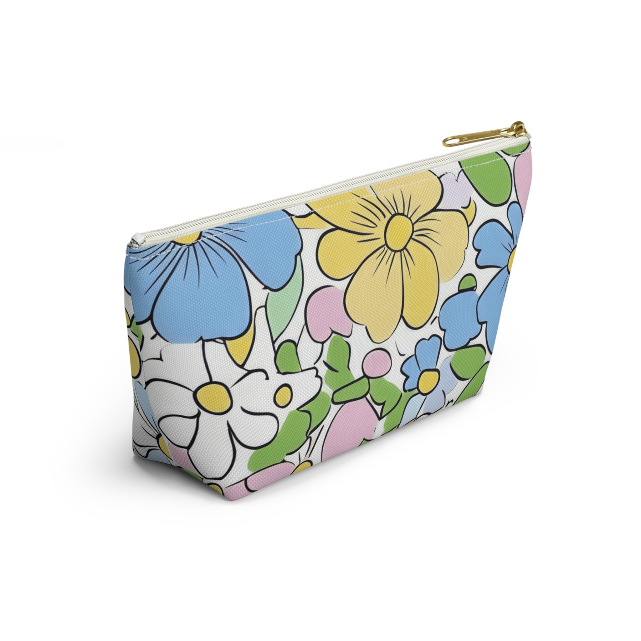 Printify Floral Pattern Cosmetic Bag 2025