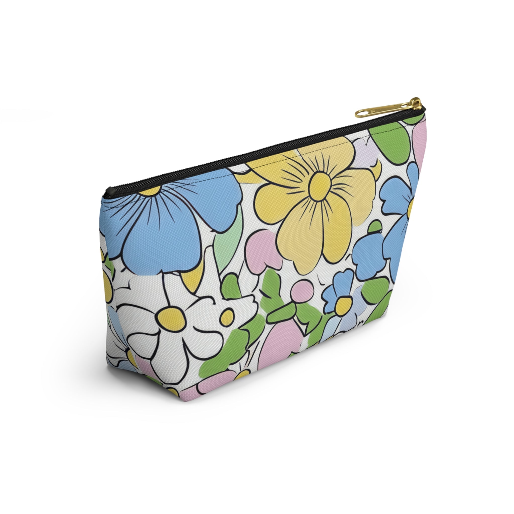 Printify Floral Pattern Cosmetic Bag 2025