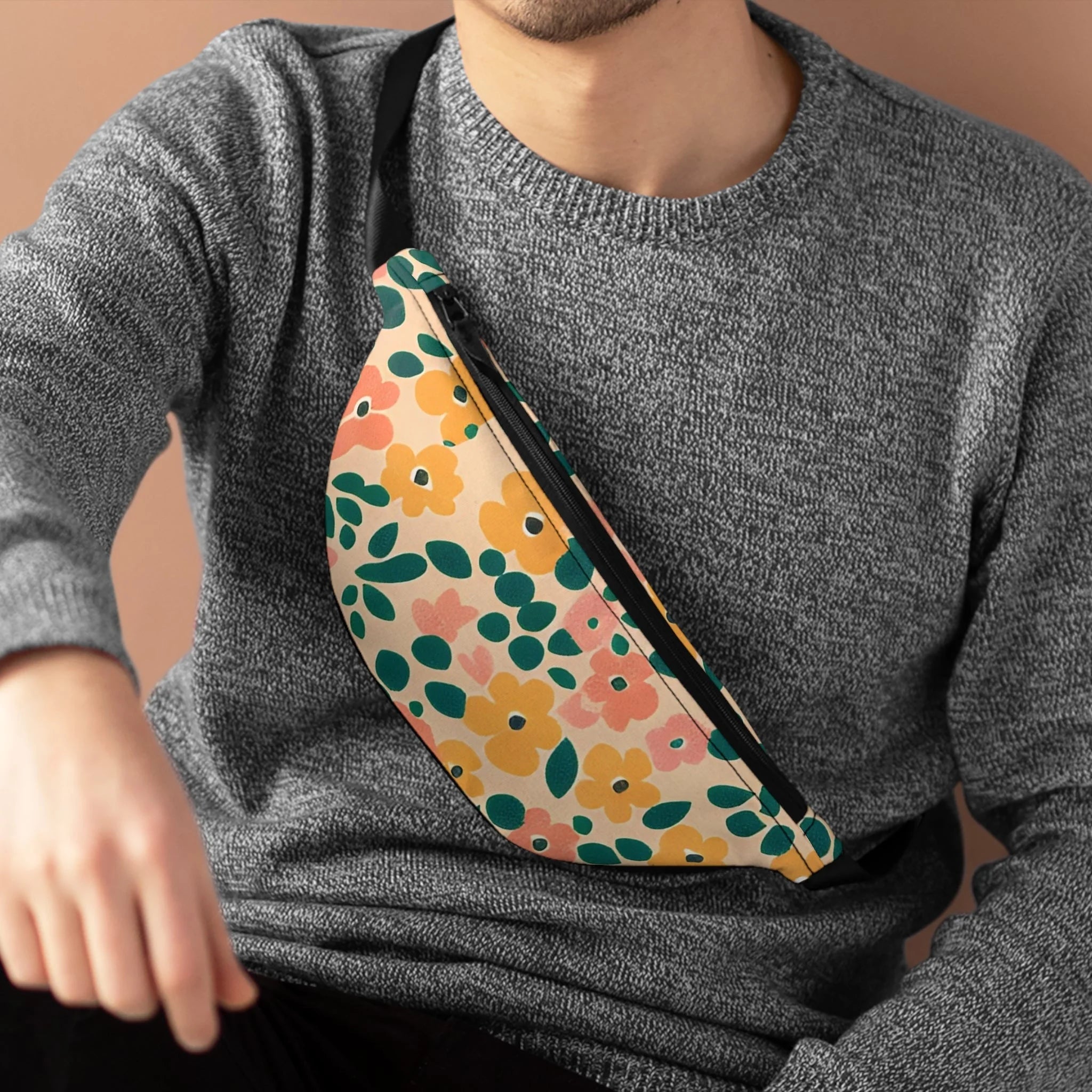 JAKKOUTTHEBXX Floral Patterned Fanny Pack 2025