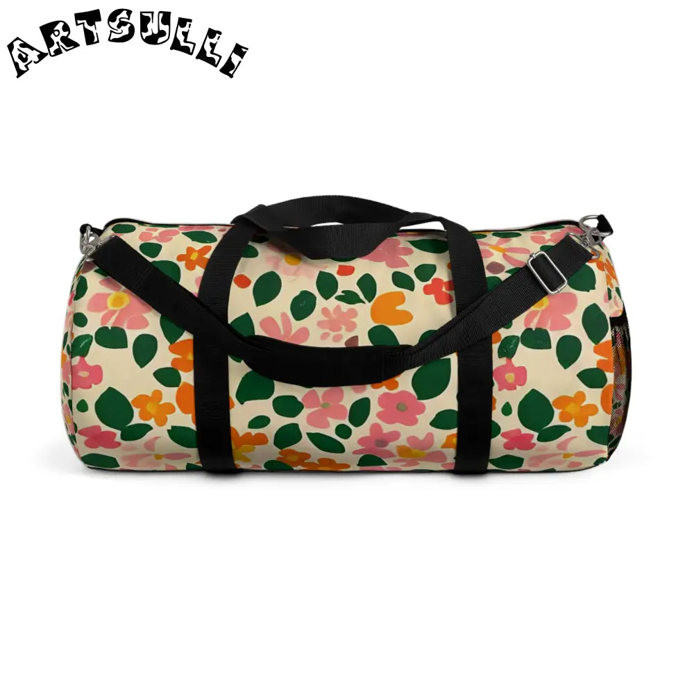 JAKKOUTTHEBXX Floral Print Duffel Bag 2025