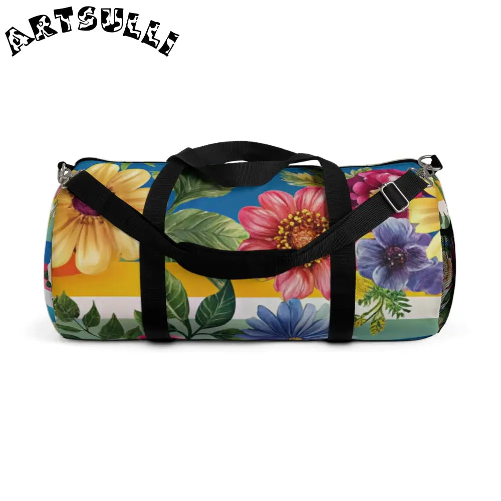 JAKKOUTTHEBXX Floral Print Duffel Bags 2025