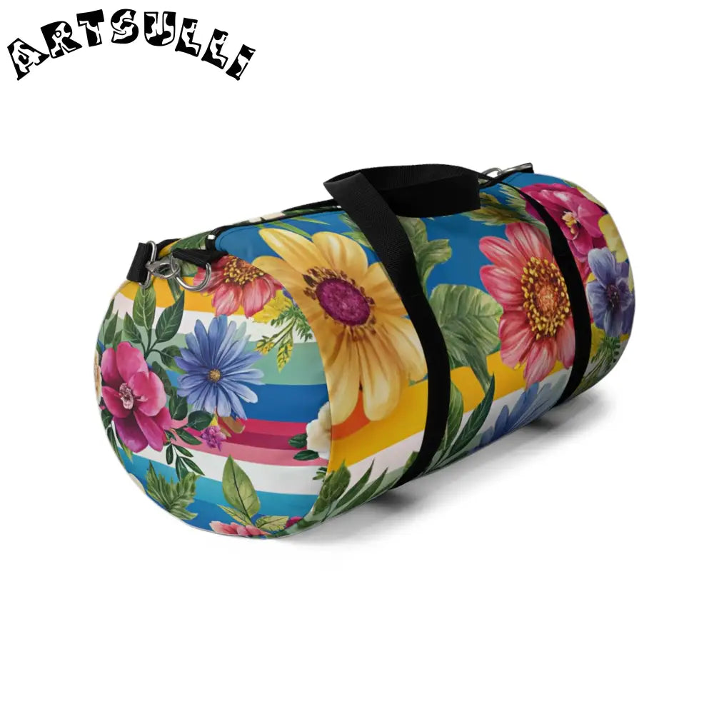 JAKKOUTTHEBXX Floral Print Duffel Bags 2025