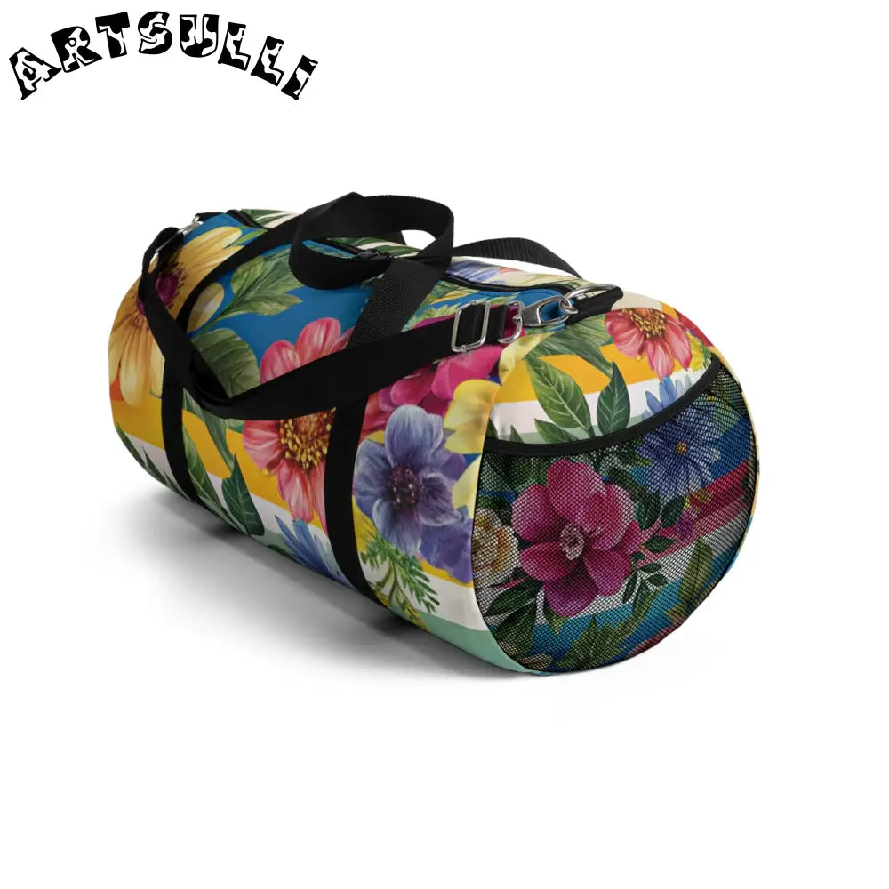 JAKKOUTTHEBXX Floral Print Duffel Bags 2025