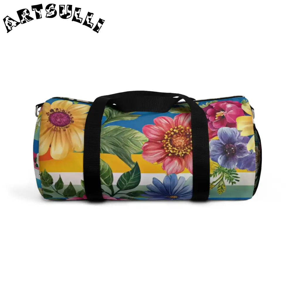 JAKKOUTTHEBXX Floral Print Duffel Bags 2025