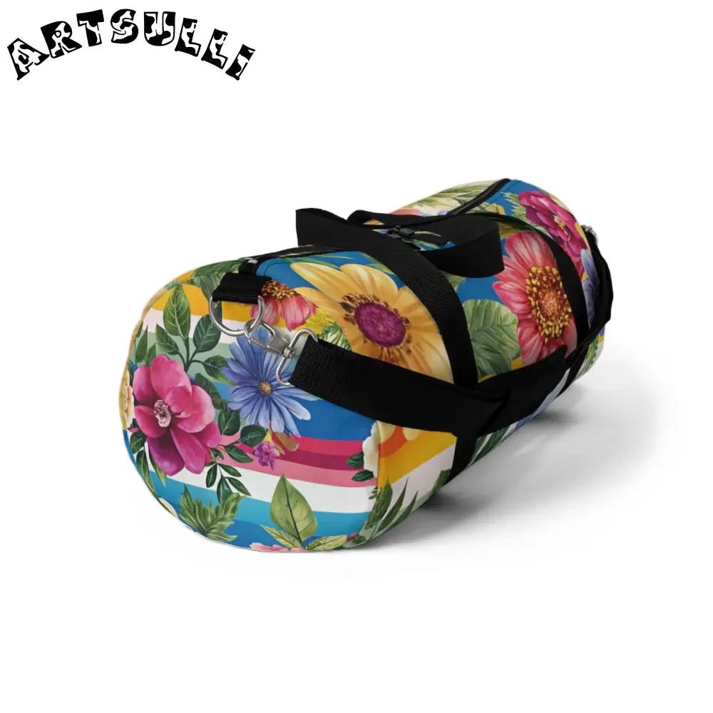 JAKKOUTTHEBXX Floral Print Duffel Bags 2025