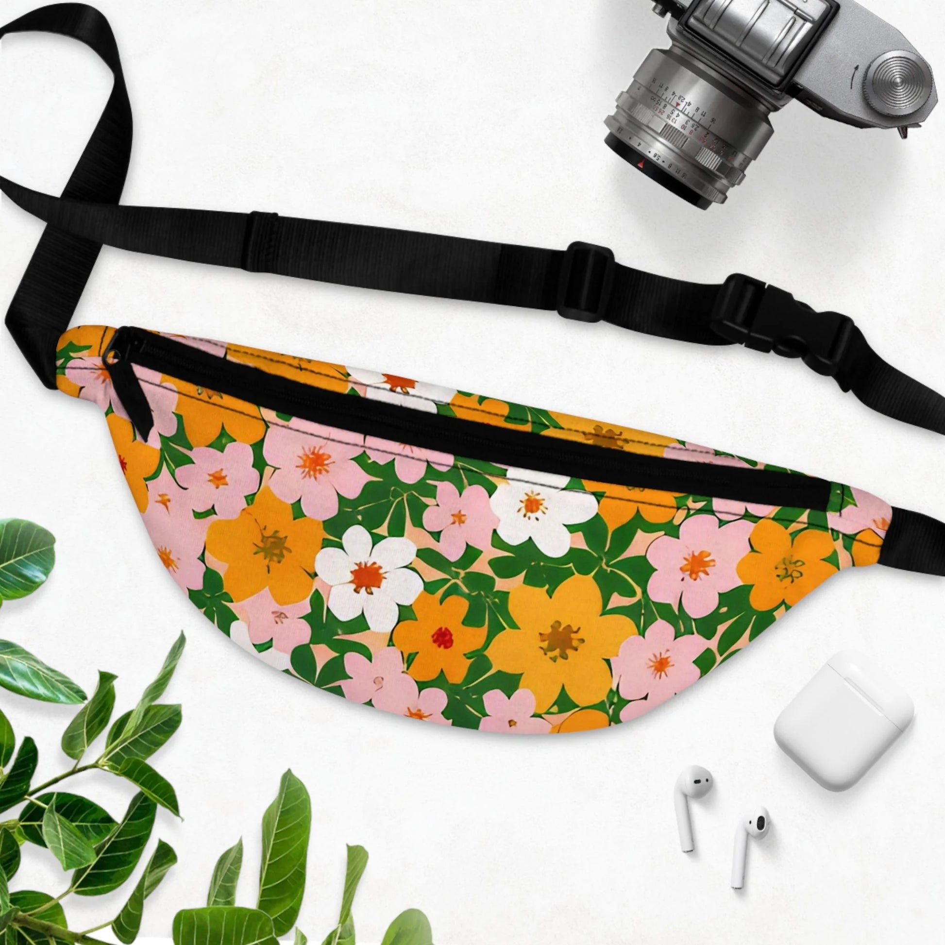 JAKKOUTTHEBXX Floral Print Fanny Pack 2025