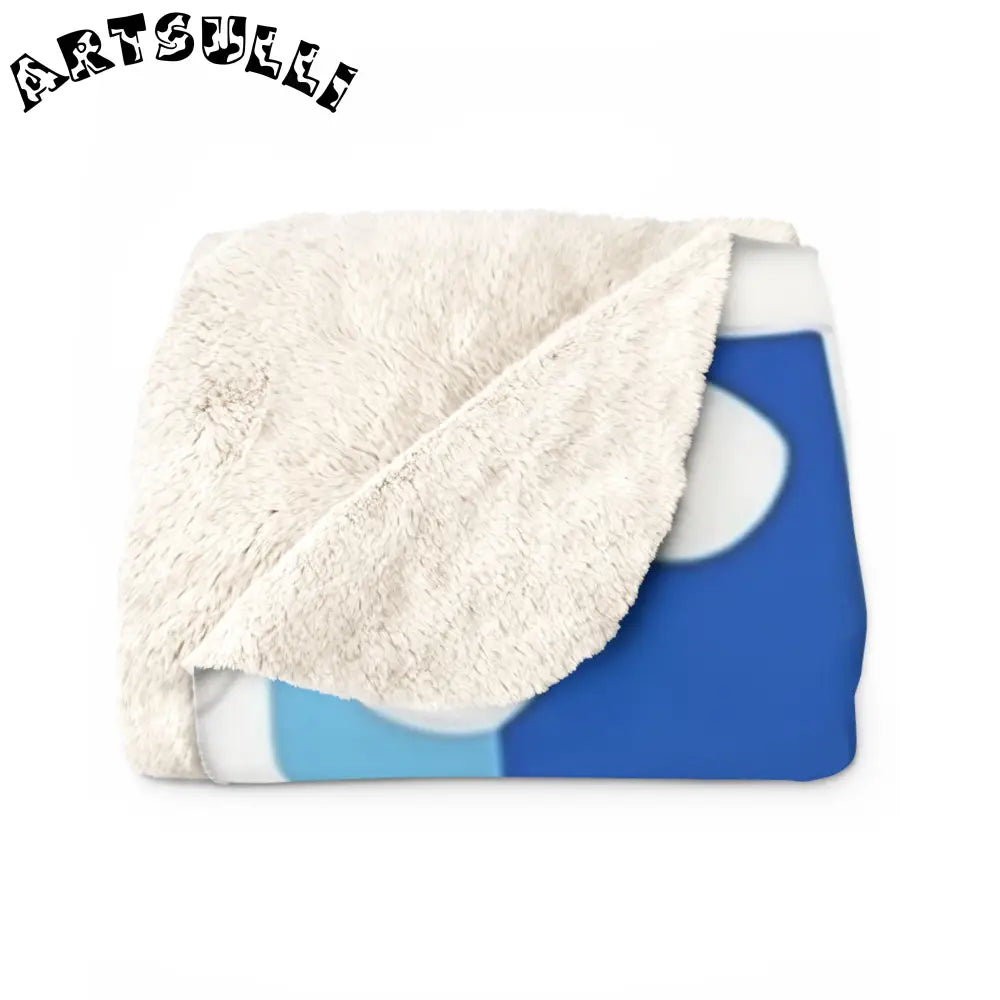 JAKKOUTTHEBXX Floral Striped Sherpa Fleece Blanket 2025