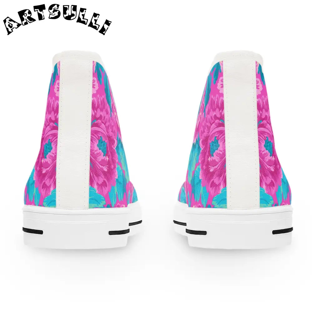 JAKKOUTTHEBXX Floral Women’s High Tops with Deodorant Memory Foam 2025