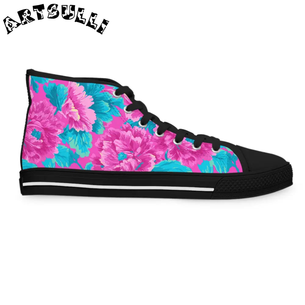 JAKKOUTTHEBXX Floral Women’s High Tops with Deodorant Memory Foam 2025