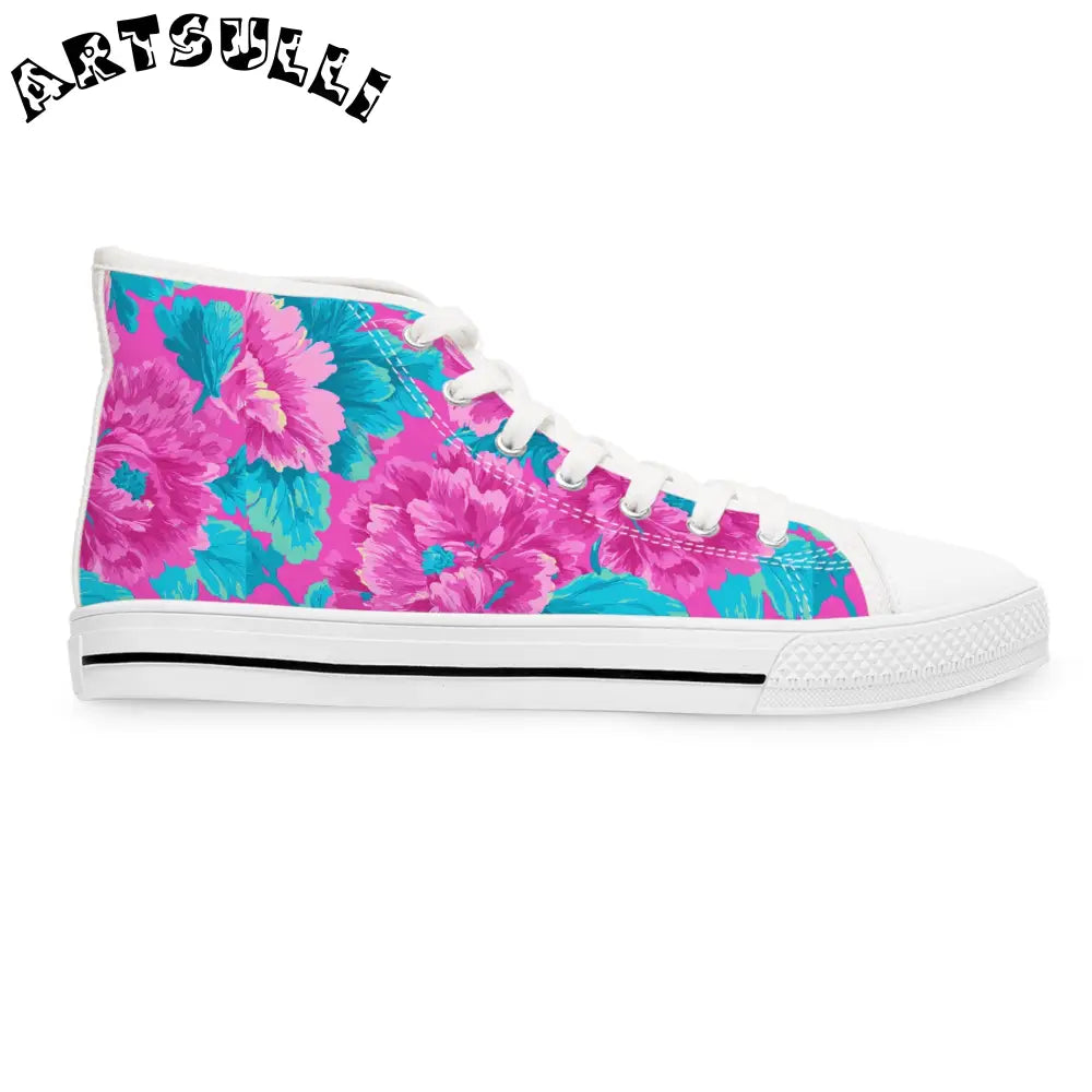 JAKKOUTTHEBXX Floral Women’s High Tops with Deodorant Memory Foam 2025