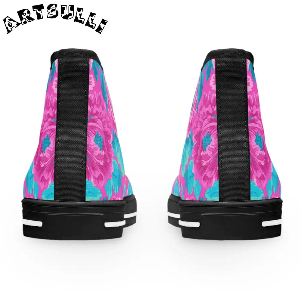 JAKKOUTTHEBXX Floral Women’s High Tops with Deodorant Memory Foam 2025