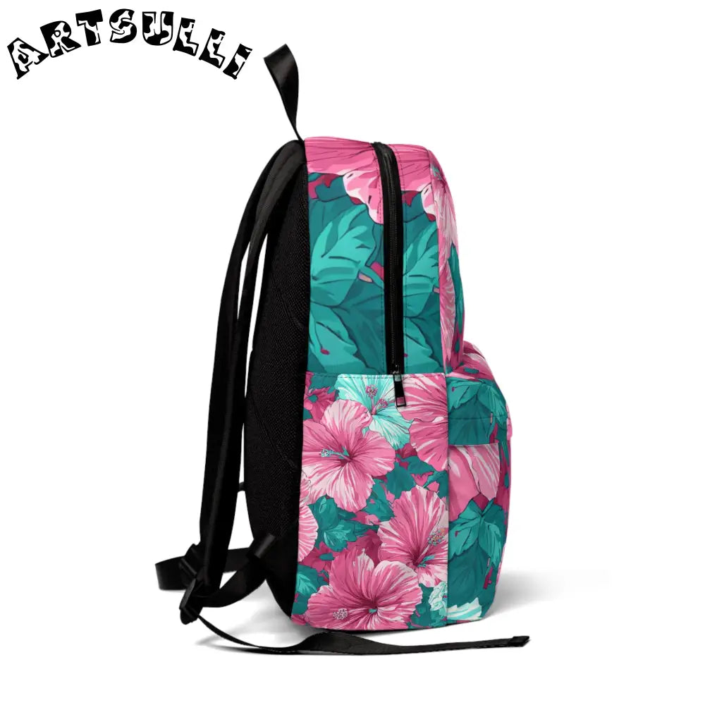JAKKOUTTHEBXX Flowerpunk Aloha Unisex Floral Backpack 2025