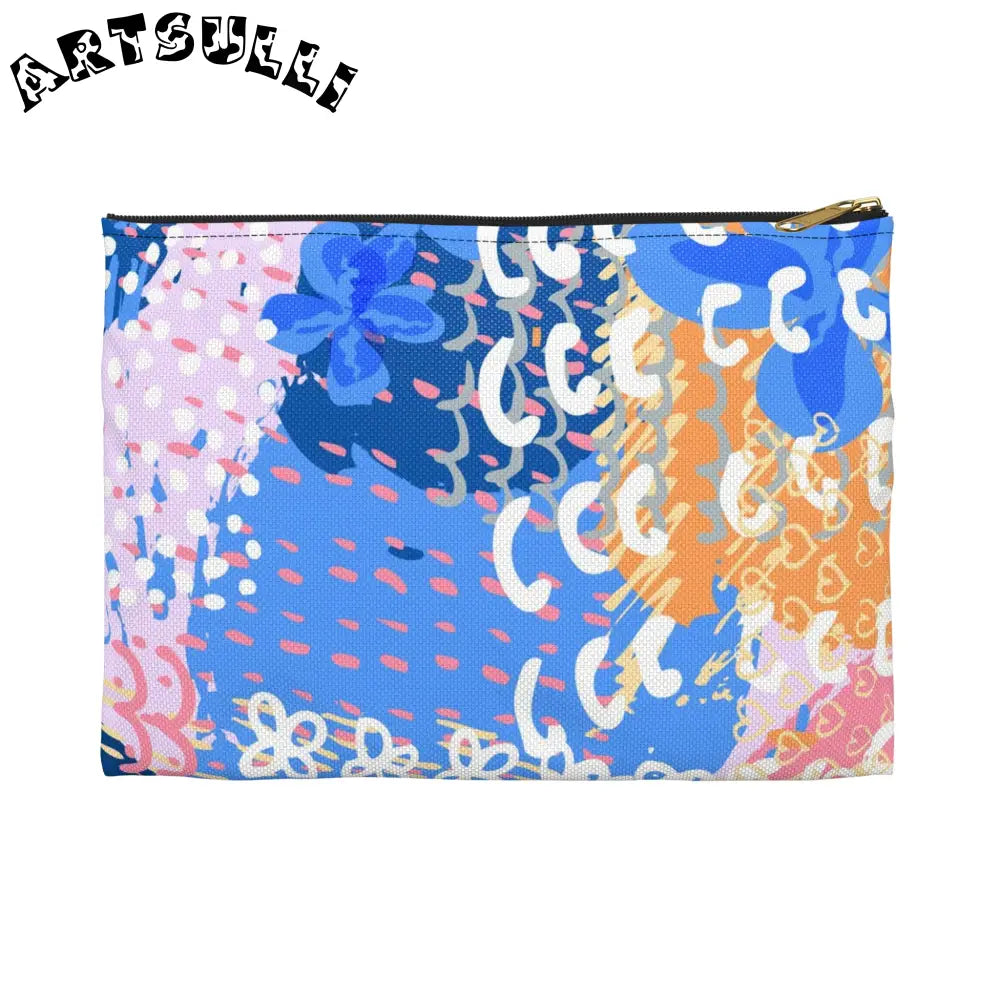 JAKKOUTTHEBXX Flowers x Doodles Abstract Flat Pouch 2025