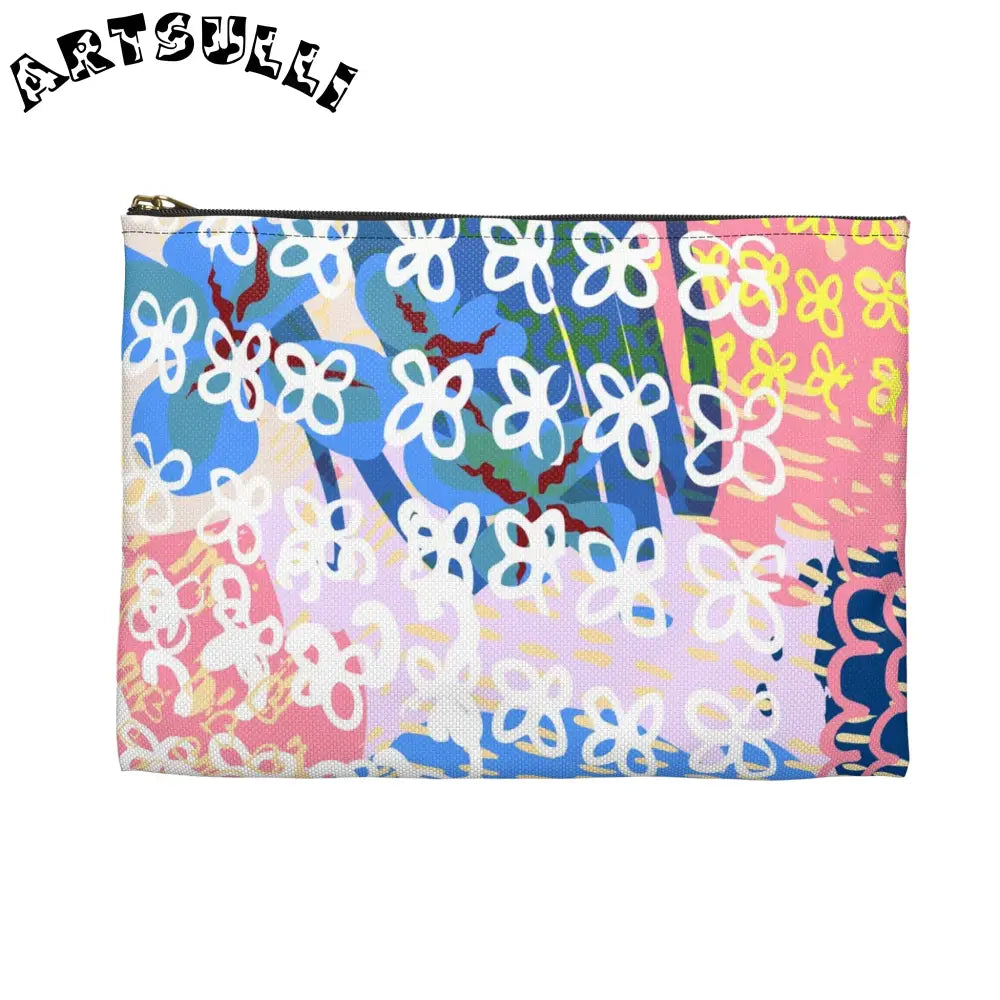 JAKKOUTTHEBXX Flowers x Doodles Abstract Flat Pouch 2025