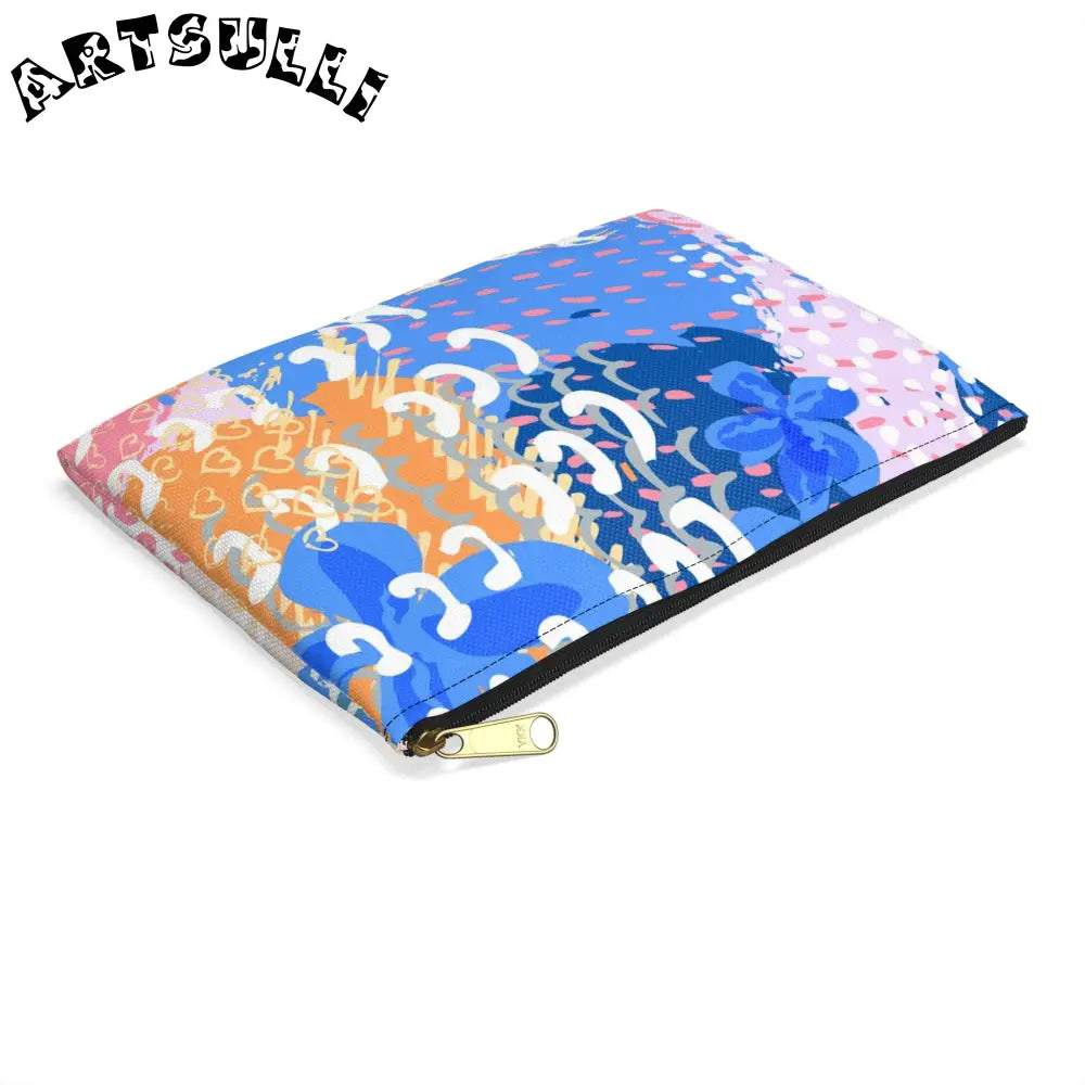 JAKKOUTTHEBXX Flowers x Doodles Abstract Flat Pouch 2025