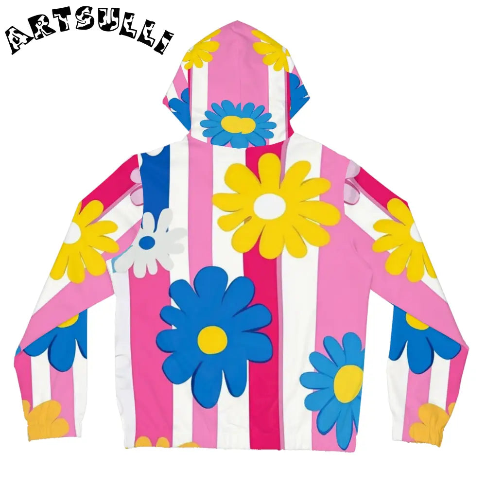 JAKKOUTTHEBXX Flowers x Stripes Zip Hoodie 2025