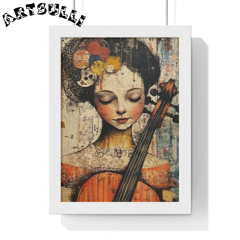 JAKKOUTTHEBXX Framed Abstract Musician Artistic Work 2025
