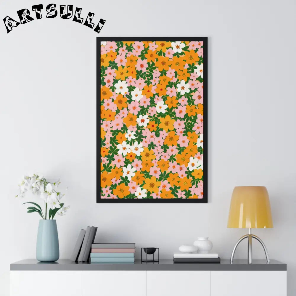 JAKKOUTTHEBXX Framed Floral Art Print 2025