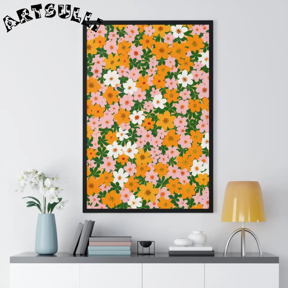 JAKKOUTTHEBXX Framed Floral Art Print 2025