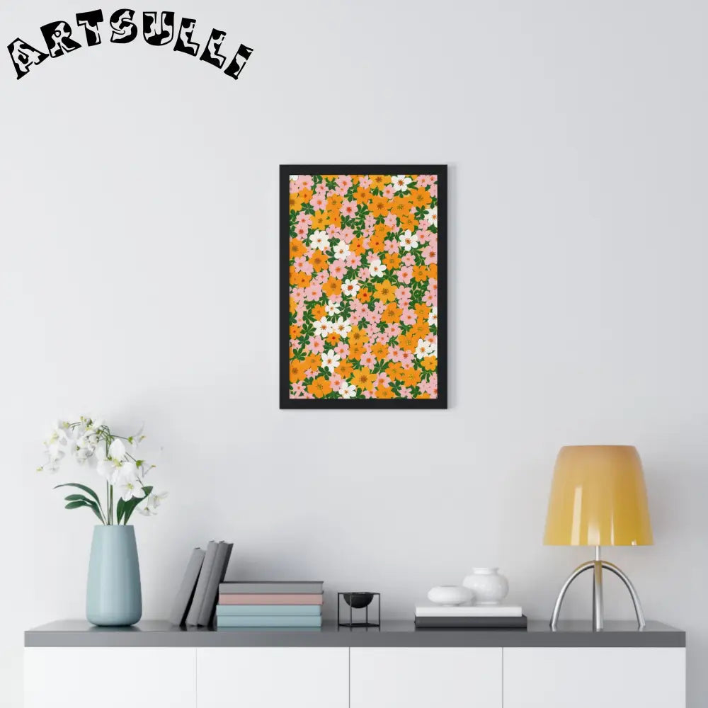 JAKKOUTTHEBXX Framed Floral Art Print 2025