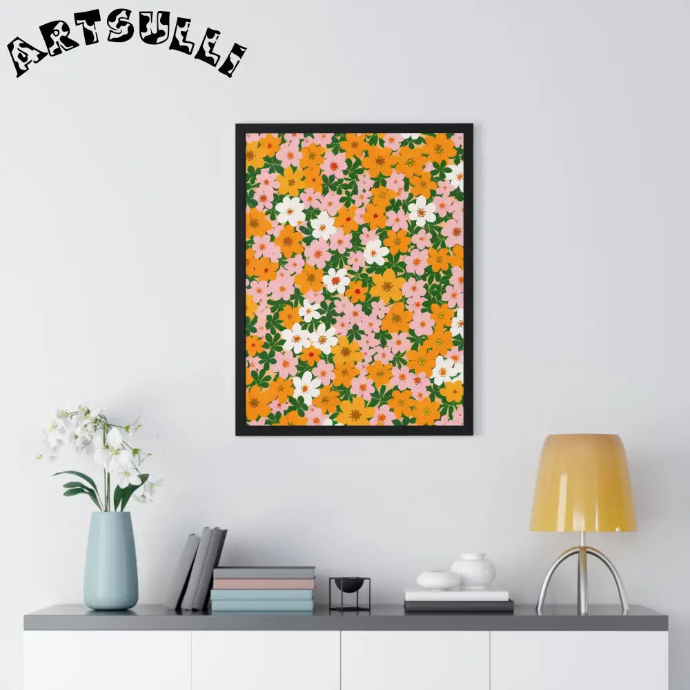 JAKKOUTTHEBXX Framed Floral Art Print 2025