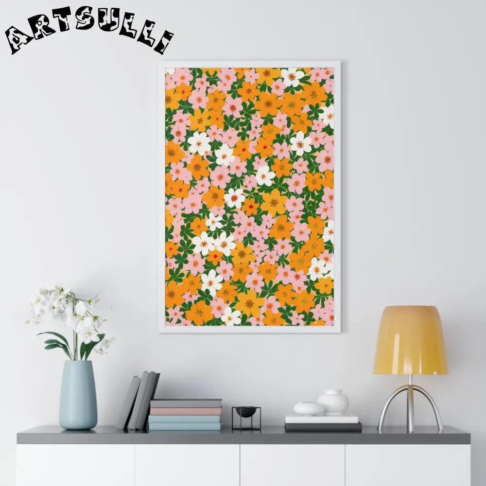 JAKKOUTTHEBXX Framed Floral Art Print 2025