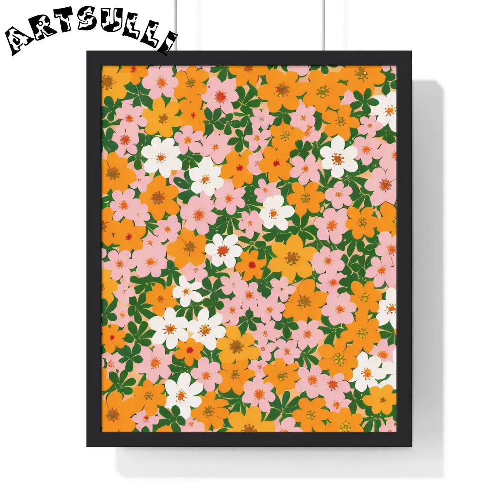 JAKKOUTTHEBXX Framed Floral Art Print 2025