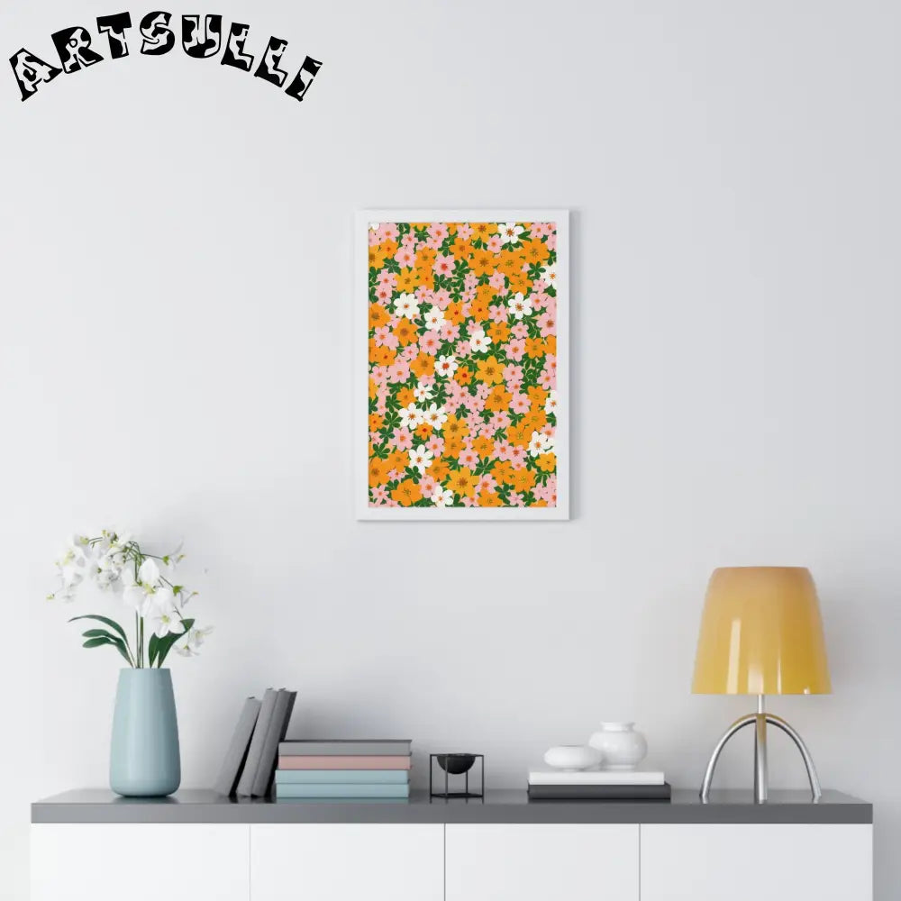 JAKKOUTTHEBXX Framed Floral Art Print 2025