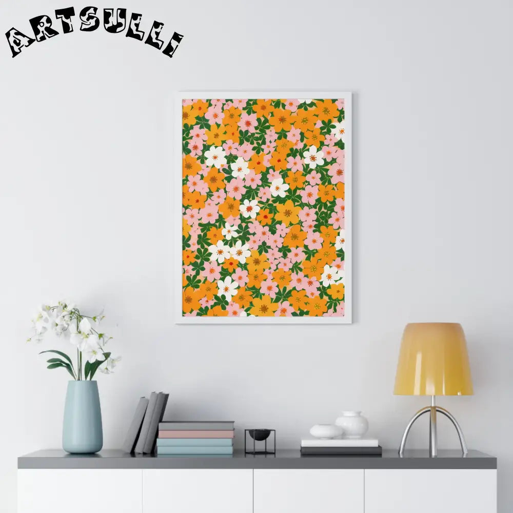 JAKKOUTTHEBXX Framed Floral Art Print 2025