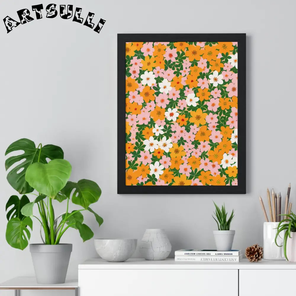 JAKKOUTTHEBXX Framed Floral Art Print 2025