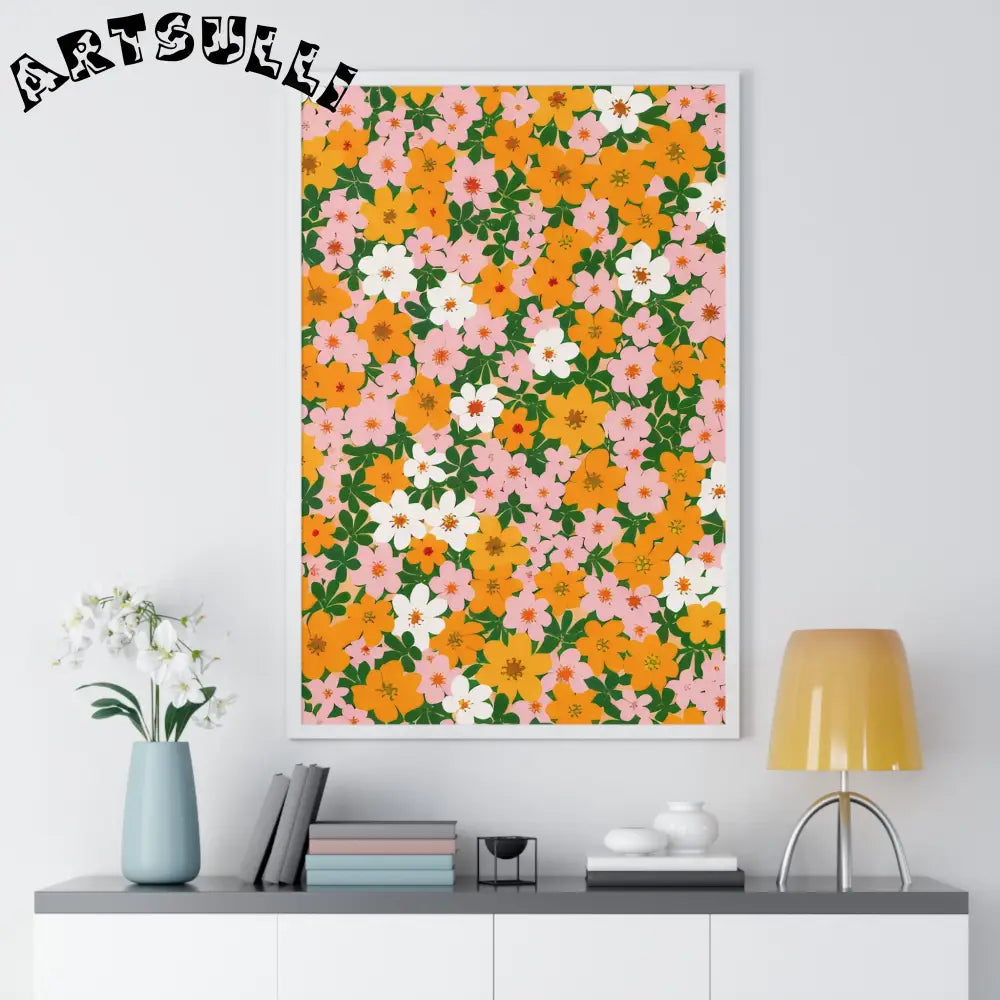 JAKKOUTTHEBXX Framed Floral Art Print 2025