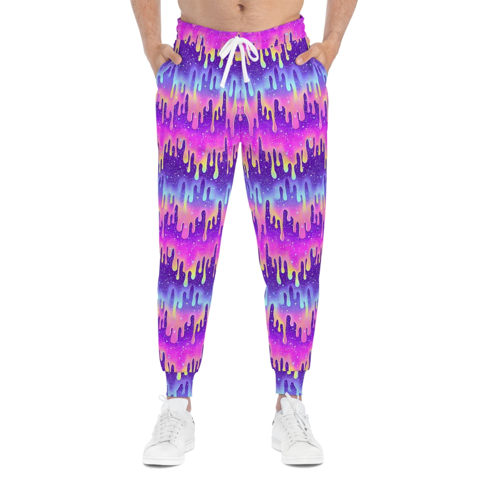 Galaxy Slime Drip Joggers, Artsulli - Art is Long, Life is Short, All Over Prints, , , , , , , 