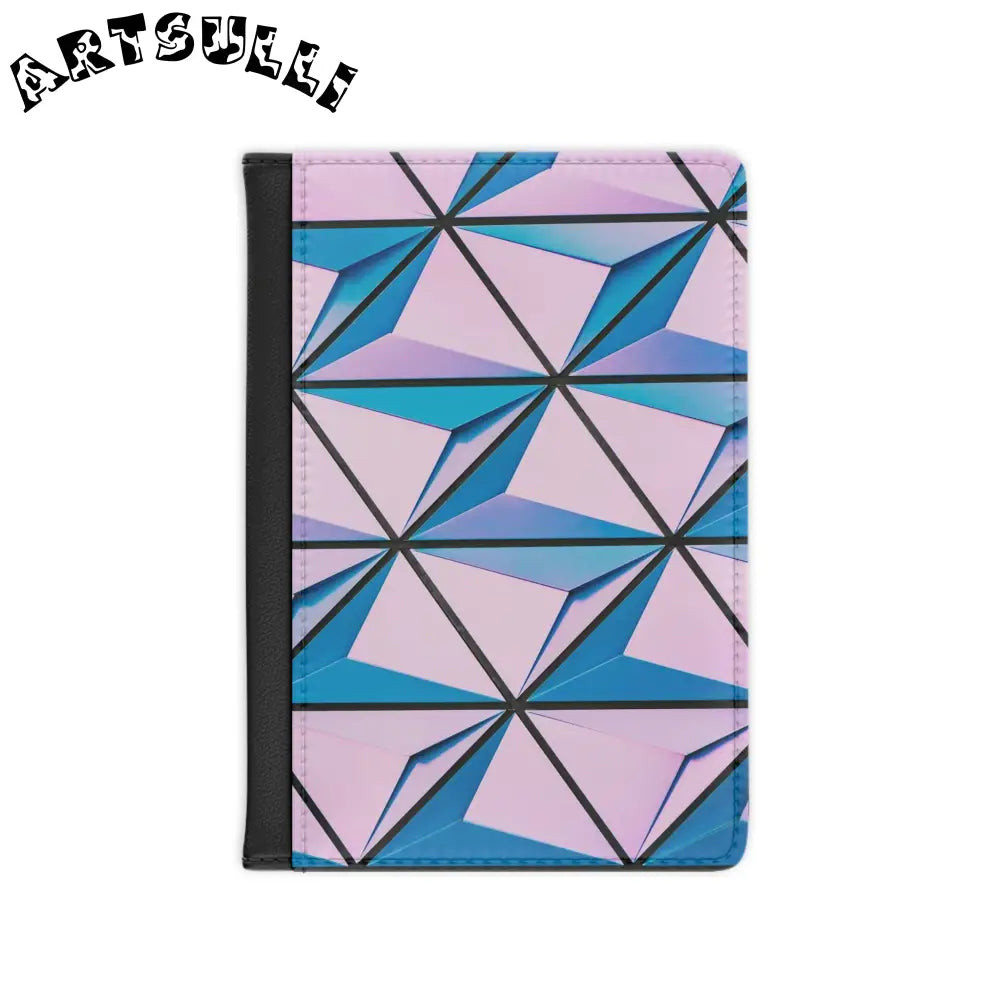 JAKKOUTTHEBXX Geometric Pattern Passport Cover 2025