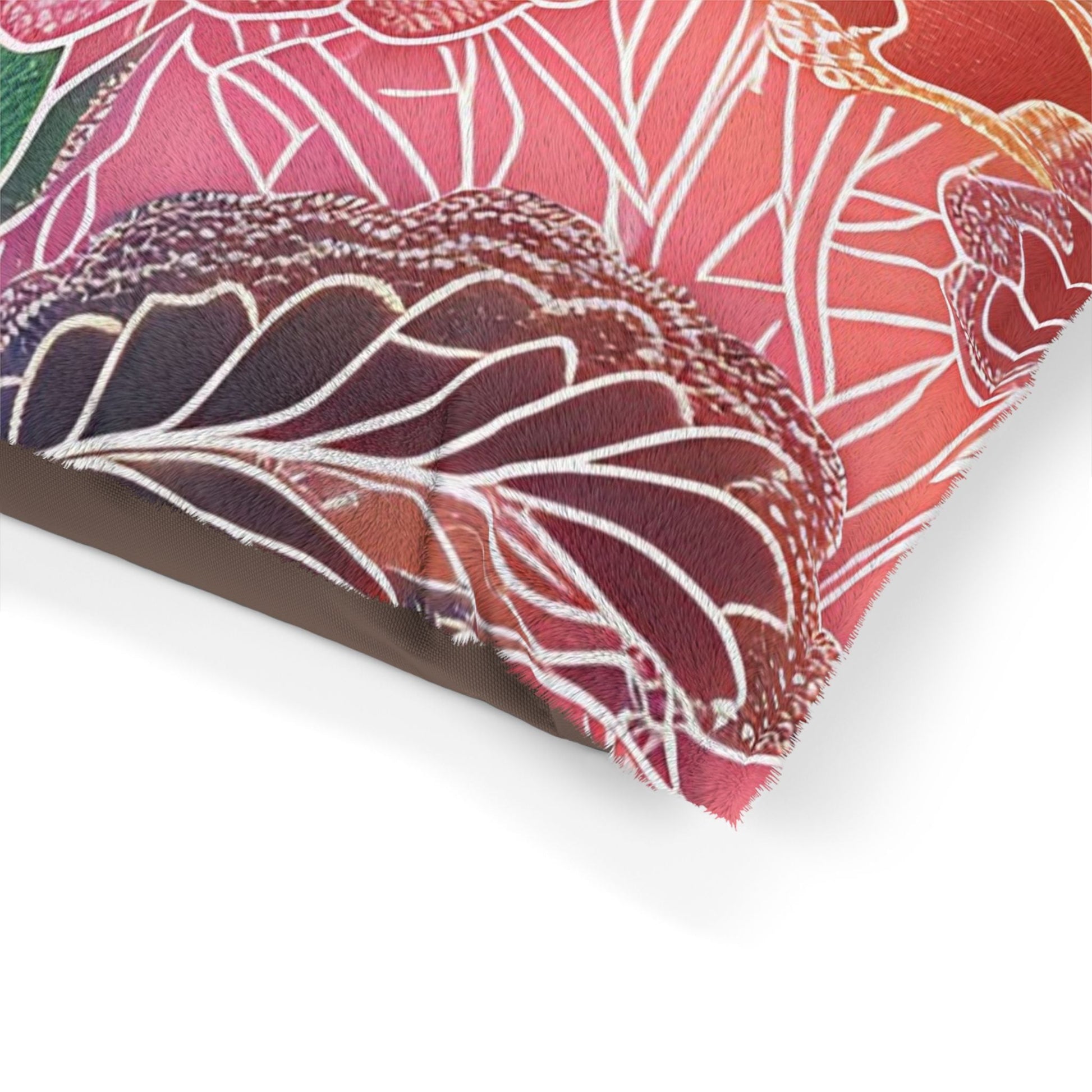 Printify Gerbera Daisy Floral Pet Bed 2025