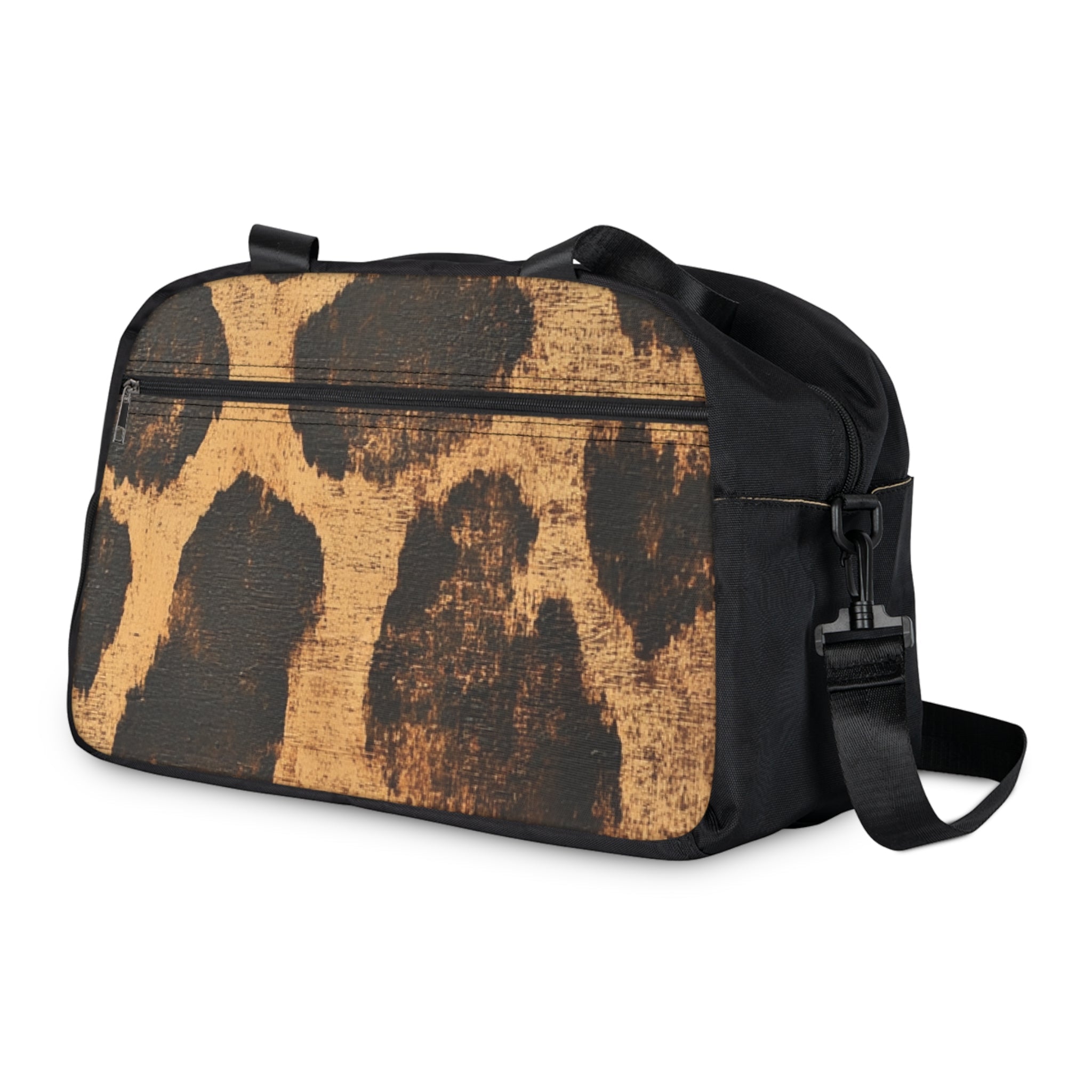 Giraffe Print Fitness Handbag, Artsulli - Art is Long, Life is Short, Bags, , , , , , , 