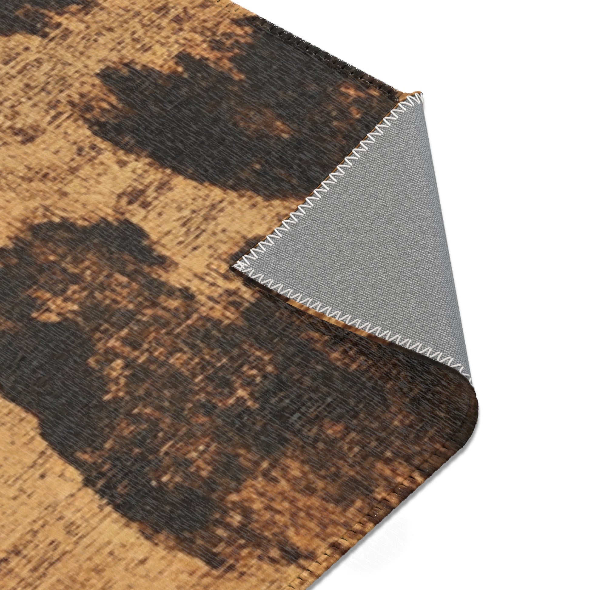 Giraffe Print Textured Area Rug, Artsulli - Art is Long, Life is Short, Home Decor, , , , , , , 