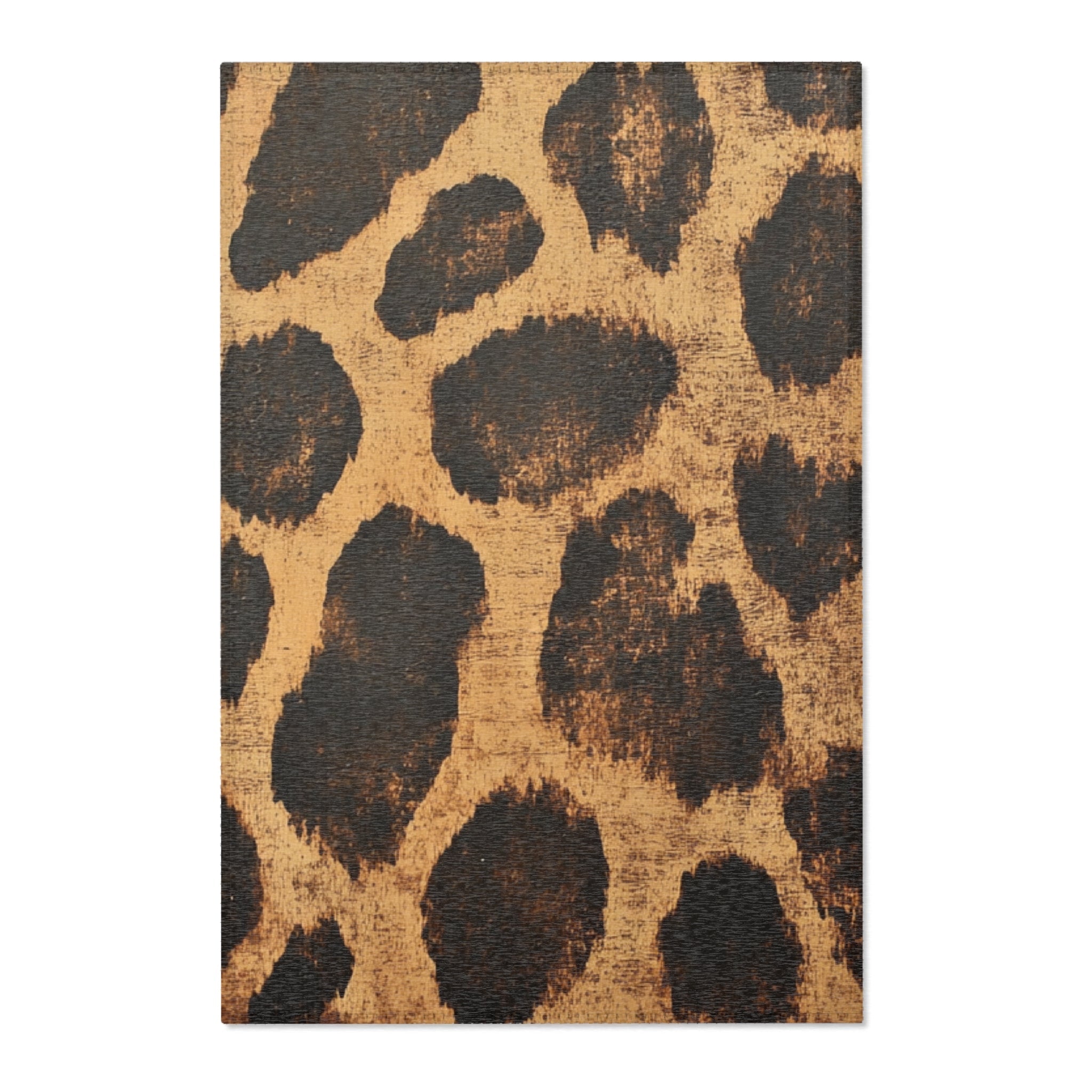 Printify Giraffe Print Textured Area Rug 2025